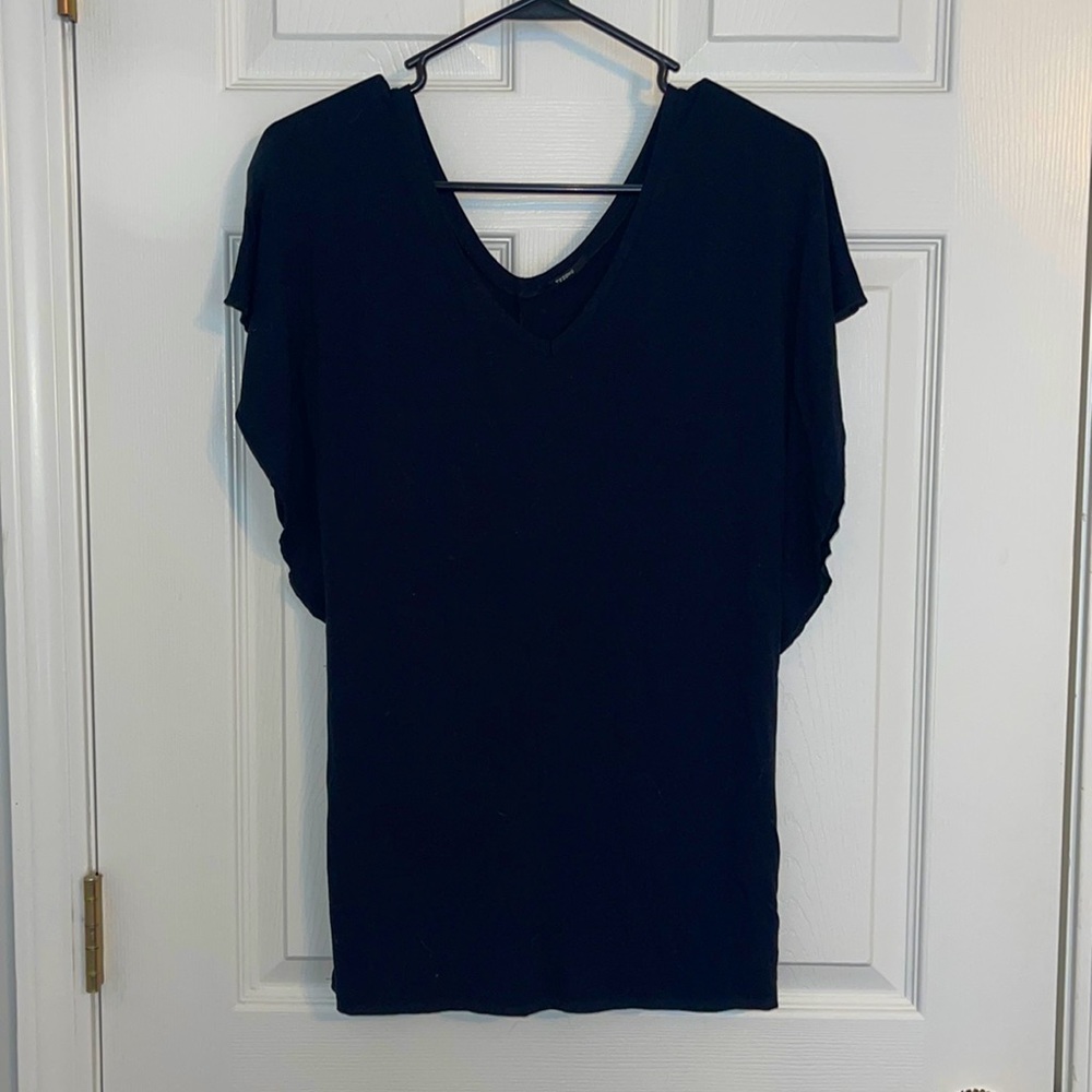 Basic Black Tee- Small- Like New Condition